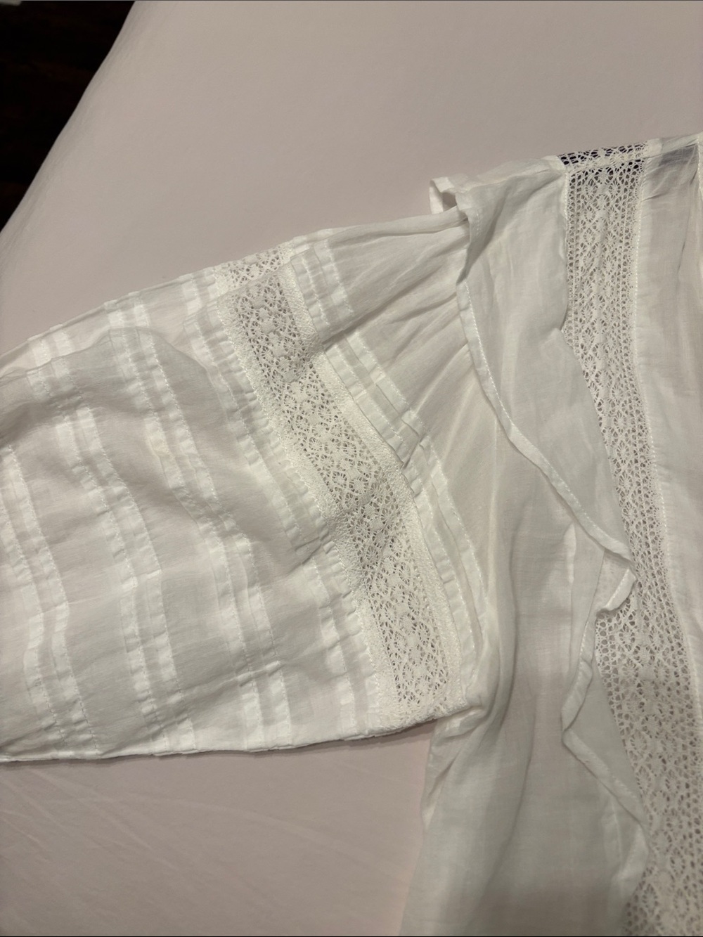 Mango white button down. Size M - Picture 4 of 8